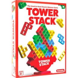 Juego de destreza Just Play Tower Stack, juego familiar para toda la familia