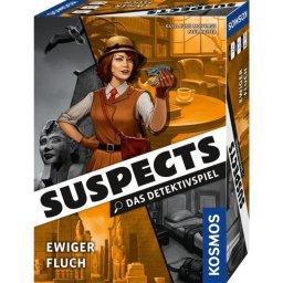 Juego de cartas KOSMOS Suspects Maldición Eterna 1-5 jugadores