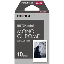 Fujifilm Instax Film Mini Mono Chrome Película Fotográfica Instantánea 10 Hojas