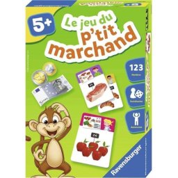 Juego de mesa Ravensburger Le P'tit Marchand educativo de dinero y compras