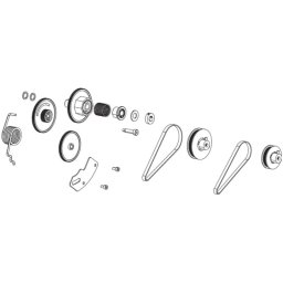Kit de sistema de accionamiento Zebra para impresoras ZT400