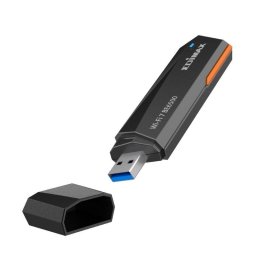 Tarjeta de red Edimax EW-7822UBE USB 3.2 Wi-Fi 7 2880 Mbit/s Tribanda Negra