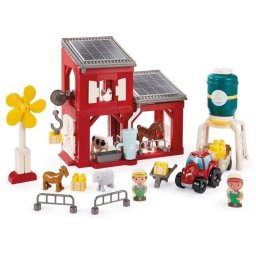 Juego de Construcción ECOIFFIER Granja Ecológica con Paneles Solares y Aerogenerador