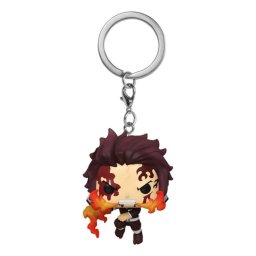 Llavero Funko Pop Demon Slayer Tanjiro Kamado Multicolor Colección