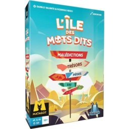 Juego de mesa Asmodee La isla de las palabras dichas 2-10 jugadores 20 minutos