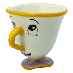 Taza 3D ABYstyle La Bella y la Bestia Chip 250 ml Cerámica