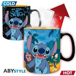 Taza termocolora ABYSTYLE Lilo & Stitch 0,46 L