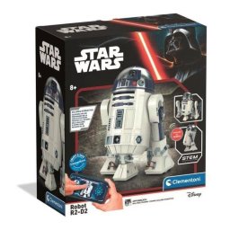 Robot Construible Clementoni R2-D2 con App, 80 Piezas y Movimiento Motorizado