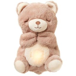 Peluche Nûby Mon Doudou Apaisant Oso Beige con Luz, Música y Movimiento Respiración