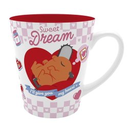 Taza ABYSTYLE Chainsaw Man Pochita 250 ml Cerámica Multicolor