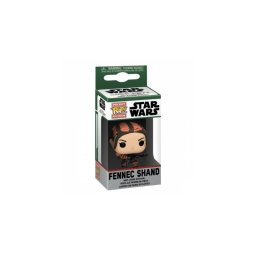 Llavero Funko Pop Star Wars Fennec El Libro de Boba Fett con caja protectora