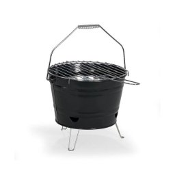 Barbacoa de carbón portátil Livoo DOC327N 27 cm patas plegables