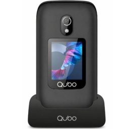 Qubo P-221BKC 4G 2,8" Dual SIM Botón SOS Negro