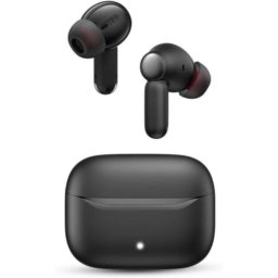 Auriculares SPC Ether 3 Pro inalámbricos Bluetooth con cancelación de ruido ENC y doble conexión, negros