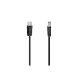 Cable USB Hama 00200602 USB 2.0 1,5 m USB A a USB B Negro