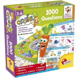Juego Educativo Lisciani Carotina 1000 Questions Lápiz Parlante