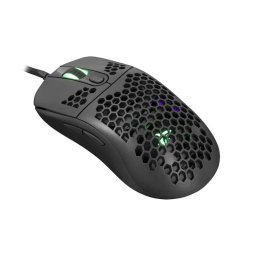 Ratón White Shark GALAHAD Ambidextro USB tipo A 7200 DPI Negro Iluminación
