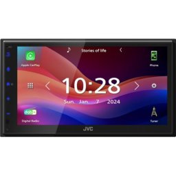 Receptor multimedia para coche JVC KW-M595DBT pantalla táctil 6,8" Wi-Fi Bluetooth CarPlay Android Auto