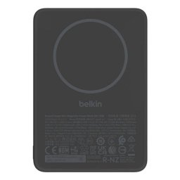 Power Bank Belkin BPD017HQBK 5000 mAh inalámbrica MagSafe 7,5 W negra