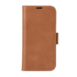 Funda para móvil dbramante1928 Copenhagen Folio cuero bronceado para iPhone 16