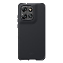 Funda para móvil Mobilis Spectrum_R Polímero Negra Antibacteriana y Antigolpes para Motorola Edge 50 Neo