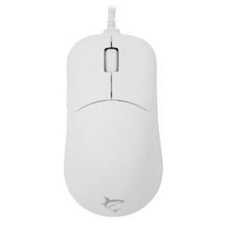 Ratón White Shark Graphene-W Ambidextro USB Type-A + PS/2 12400 DPI Blanco 6 Botones