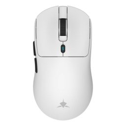 Ratón White Shark MAXIMUS Bluetooth Óptico 26000 DPI Blanco 6 Botones