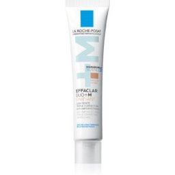 Effaclar Duo+m Unifiant Crema Hidratante Ligera Con Color Tono Medium 40 Ml