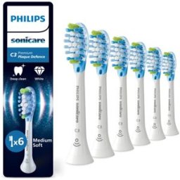 Sonicare Premium Plaque Defense Hx9046/87 Recambio Para Cepillo De Dientes 6 Ud