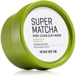 Super Matcha Pore Clean Clay Mask Mascarilla Facial Limpiadora De Arcilla Para Cerrar Los Poros 100 G