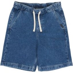 Quiksilver Pantalón corto vaquero con cintura elástica de niños The Foam . (14 años) Azul