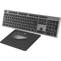 Tacens Zenith Combo Inalámbrico 3 en 1 Teclado + Ratón Óptico + Alfombrilla, DualLink 2.4 GHz, Italiano, Nuevo