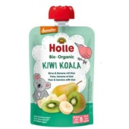 Holle smoothie kiwi koala pera-platano 8meses 100gr. dem