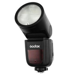 Flash fotográfico Godox V1-N para Nikon TTL Li-ion 76Ws cabeza redonda