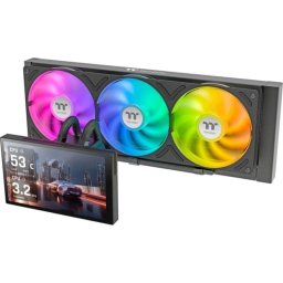 Refrigeración líquida Thermaltake ST360 Ultra 360 mm 3 ventiladores ARGB LCD