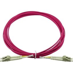 Cable de red BlueOptics B2PA-BO LC-LC OM4 multimodo 1 m beige