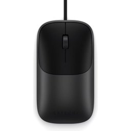 Ratón Satechi Slim LX Wired USB-C 1200 DPI Negro Space Black