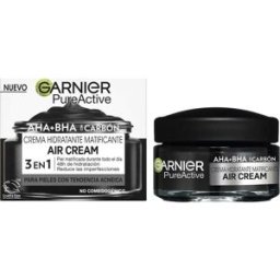 GARNIER Pure Active 3 En 1 Crema Hidratante Matificante 50 ml