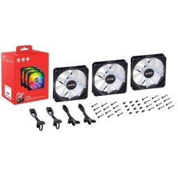 Ventilador suplementario XPG VENTO R 120 ARGB PWM 120mm 1650RPM con iluminación ARGB