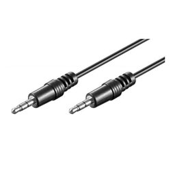 Cable de audio Ewent EC1606 3,5mm macho a 3,5mm macho 2m negro