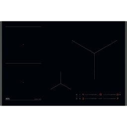 Placa de inducción AEG TO84IU0FFB 80 cm 4 zonas Función Puente PowerBoost Triple XL