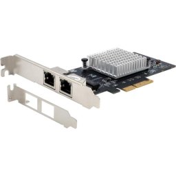 Tarjeta de red Exsys EX-60202 PCI Express x4 1 Gbit/s doble puerto RJ45