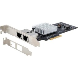 Tarjeta de red Exsys EX-60222 PCI Express x4 10 Gbit/s RJ45 doble puerto