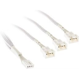 Cable PWM Adapter Kolink 4 Pin Blanco 35 cm