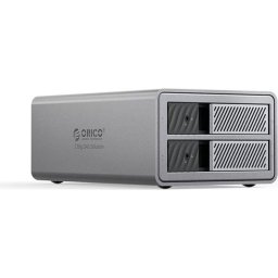Caja PC Orico Disk-Array RAID Aluminio Negro USB 3.0 44 TB
