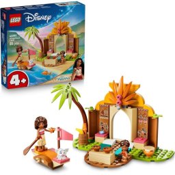 LEGO Disney Vaiana 2 Casa del Pueblo y Canoa 43282 85 piezas