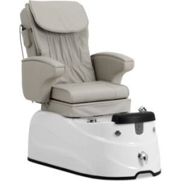 physa Sillón de pedicura eléctrico - con cubeta iluminada y funciones de masaje - 105 W - 150 kg - beis 10040881