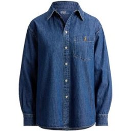 Ralph Lauren Blusa vaquera azul M