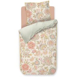 Studio Percal Ropa de Cama BOMBAY BOLD 70x90cm/140x200cm Blanco Roto beige