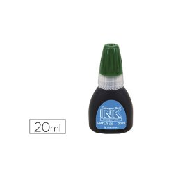 Tinta x'stamper quix para sellos verde bote de 20 ml